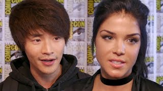 The 100 Cast Relives Favorite Moments From Past Seasons At SDCC 2017 [upl. by Dewitt924]