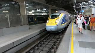 Highspeed train Siemens Velaro Eurostar e320  British Rail Class 374 [upl. by Avevoneg]