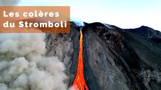 Italie  les colères du Stromboli [upl. by Berlyn]