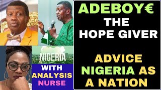 NURSE DAMINA STILL FIRE PASTOR ADEBOY€ speech on state of the Nation advice on what to do [upl. by Hniht]