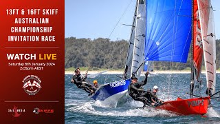 13ft and 16ft Skiff Nationals INVITATION RACE [upl. by Enawd]