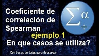 Coeficiente de correlación de Spearman en SPSS INTERPRETACION DE RESULTADOS EJEMPLO PRACTICO 1 [upl. by Enayd847]