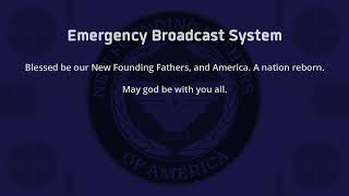 Purge Emergency Broadcast New Orleans HD USA Network The Purge [upl. by Bonina126]