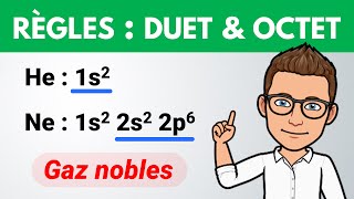 Règles du DUET et OCTET Stabilité LEWIS  Seconde  PhysiqueChimie [upl. by Dickson]