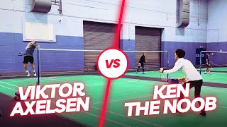 Playing Badminton Against World Number 1 Viktor Axelsen  All England Vlog 2023 [upl. by Alard]