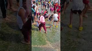 Digha sea beach water waves 🌊⛱️  beautiful weather 🌞🌤️🌈  shortvideo dighaseabeach viralshorts [upl. by Behm]