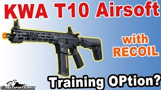 KWA T10 Recoil Airsoft Replica airsoft airsoftvideo airsoftnation [upl. by Eda]