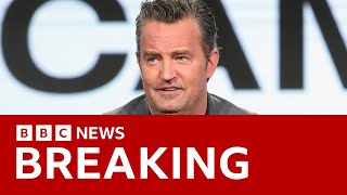 Matthew Perry Arrests made over Friends star’s death US media reports  BBC News [upl. by Lotz]