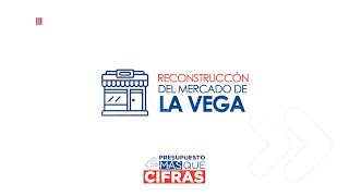 El presupuesto es más que cifras Reconstrucción del Mercado de la Vega [upl. by Xerxes973]