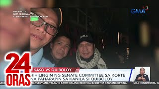 Hihilingin ng Senate committee sa korte na paharapin sa kanila si Pastor Apollo Quiboloy  24 Oras [upl. by Aemat]