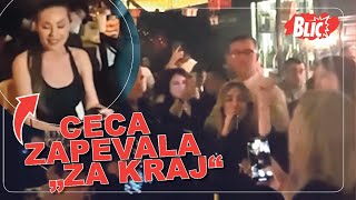 Ceca otišla u kafanu pa zapevala novi hit Gosti pali u quottransquot [upl. by Bois]