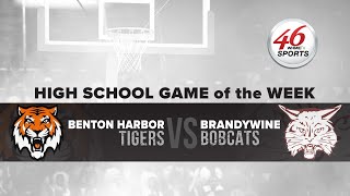 Benton Harbor v Brandywine  021624  TV46 Sports  Boys Basketball [upl. by Yolanda554]