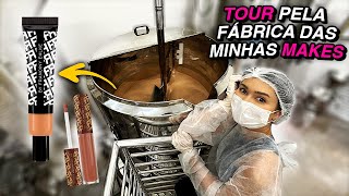 TOUR PELA FABRICA DAS MINHAS MAKES mostrei tudo [upl. by Neelie]