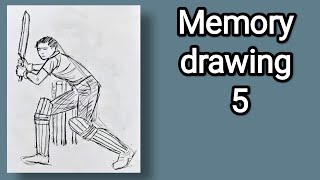 Preparation for Elementary  Intermediate drawing grade examMemory drawing 5 [upl. by Esila]