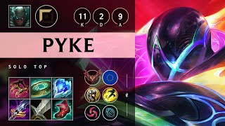 Pyke Top vs Ornn Unstoppable  EUW Grandmaster Patch 1420 [upl. by Alleber]