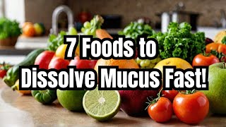 Clear Your Throat Fast Top 7 MucusBusting Foods [upl. by Annoyt214]