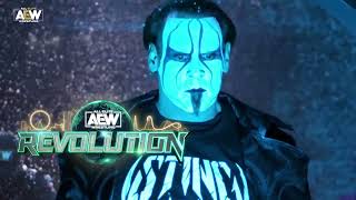 STINGs FINAL Match  Tribute AEW Revolution 2024 [upl. by Bryner]