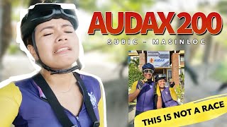 FIRST AUDAX 200KM EXPERIENCE  SUBICMASINLOC  DJ Chacha [upl. by Yemac761]