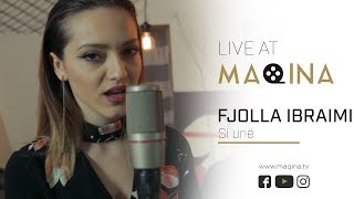 Fioll  Si unë Elvana Gjata Cover LIVE at Maqina [upl. by Crispin]