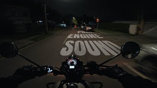 Classic 350  Exhaust Sound Only  POV [upl. by Sillsby]