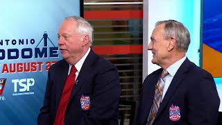 WATCH Greg Simmons David Sears talk high school football preview Saturdays KSAT Pigskin Classic [upl. by Ycram614]