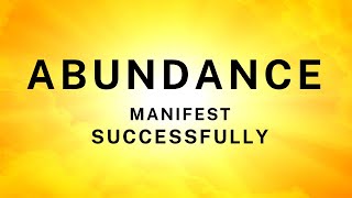 10 Minute Abundance Meditation Manifest SUCCESSFULLY [upl. by Nnasus]