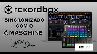 COMO USAR O ABLETON LINK REKORDBOX 6 SINCRONIZADO COM O MASCHINE [upl. by Asim890]