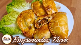 Empanadas au Thon  Recette Facile et Rapide [upl. by Anayad]