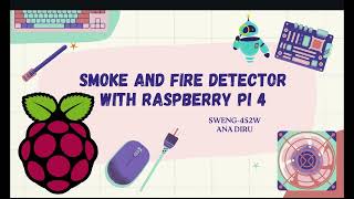 Raspberry Pi Smoke amp Gas Alarm System  Backend Frontend Threads amp GPIO [upl. by Reginnej130]