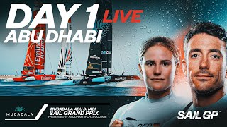 2024 Mubadala Abu Dhabi SailGP presented by Abu Dhabi Sports Council  Day 1 [upl. by Haskel]