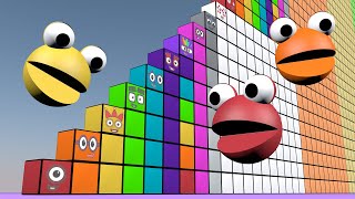 Numberblocks Puzzle Step Squad 1 to 100 BIGGEST Standing Tall Learn to Count Numberblocks Numbers [upl. by Niras]