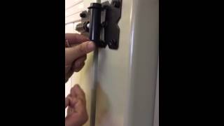 Self Closing Hinge Operation Video [upl. by Adilem652]