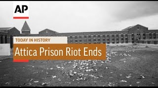 Attica Prison Riot Ends  1971  Today in History  13 Sept 16 [upl. by Serafina]