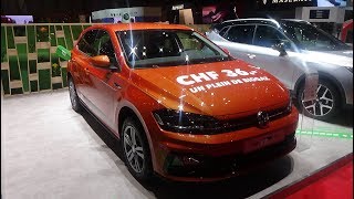 2019 Volkswagen Polo RLine TGI  Exterior and Interior  Geneva Motor Show 2019 [upl. by Kudva]