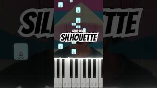 KANABOON  Silhouette Piano Tutorial shorts KANABOON Silhouette Naruto ナルト疾風伝 pianotutorial [upl. by Feucht359]