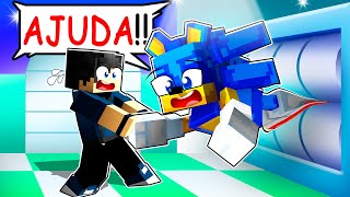 SALVEI O SONIC no MINECRAFT [upl. by Valentine]