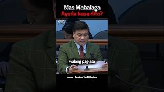 MAS MAHALAGA AYUDA KESA DITO AyudaNation Budget2025 Congress [upl. by Gotthelf]