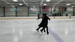 Preliminary Ice Dance level Dutch Waltz Canasta Tango Rhythm Blues [upl. by Dinse]