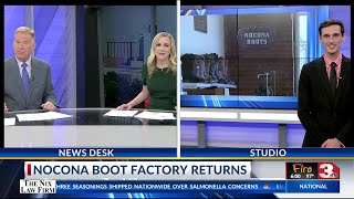 Nocona Boot Factory announces return to making boots inhouse [upl. by Evilc]