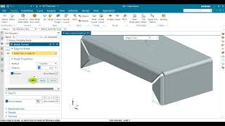 How to use Three Bend Corner in NX 2024  Part 2 siemens nxcad germany punjabi mechanicaldesign [upl. by Sorkin]