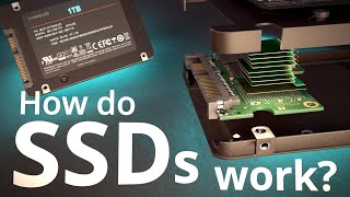 How do SSDs Work  How does your Smartphone store data  Insanely Complex Nanoscopic Structures [upl. by Euell]