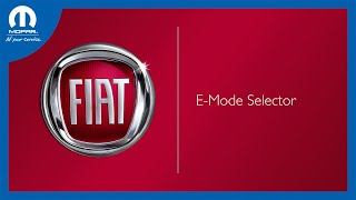 EMode Selector  How To  2024 Fiat 500e [upl. by Alston]