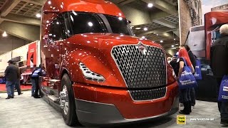 International Navistar Super Truck Catalist  Walkaround  2017 Expocam Montreal [upl. by Laersi135]