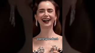 Random Lily Collins Fact lilycollins shorts [upl. by Philbo]