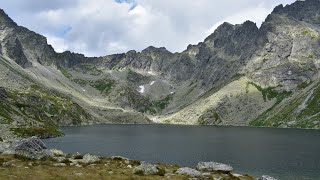 Popradske pleso Hincovo pleso in Koprovsky štit 282019 🇸🇰 [upl. by Idnew224]