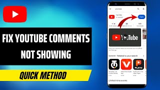 How To fix YouTube Comments Not showing [upl. by Sisely]