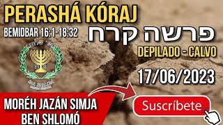 PARASHA KORAJ 170623 MORE JAZAN SIMJA BEN SHLOMOKEHILA SAR SHALOM MEX [upl. by Groos]