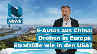 EAutos aus China Drohen in Europa Strafzölle wie in den USA [upl. by Asuncion]