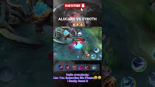 Dyrroth Counter heroeDyrroth Vs Alucard Dyrroth global mlbb dyrroth alucard shorts mlb ml [upl. by Aun]