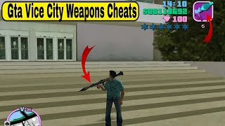 Gta Vice City All Weapons Cheat Code [upl. by Nosemaj]